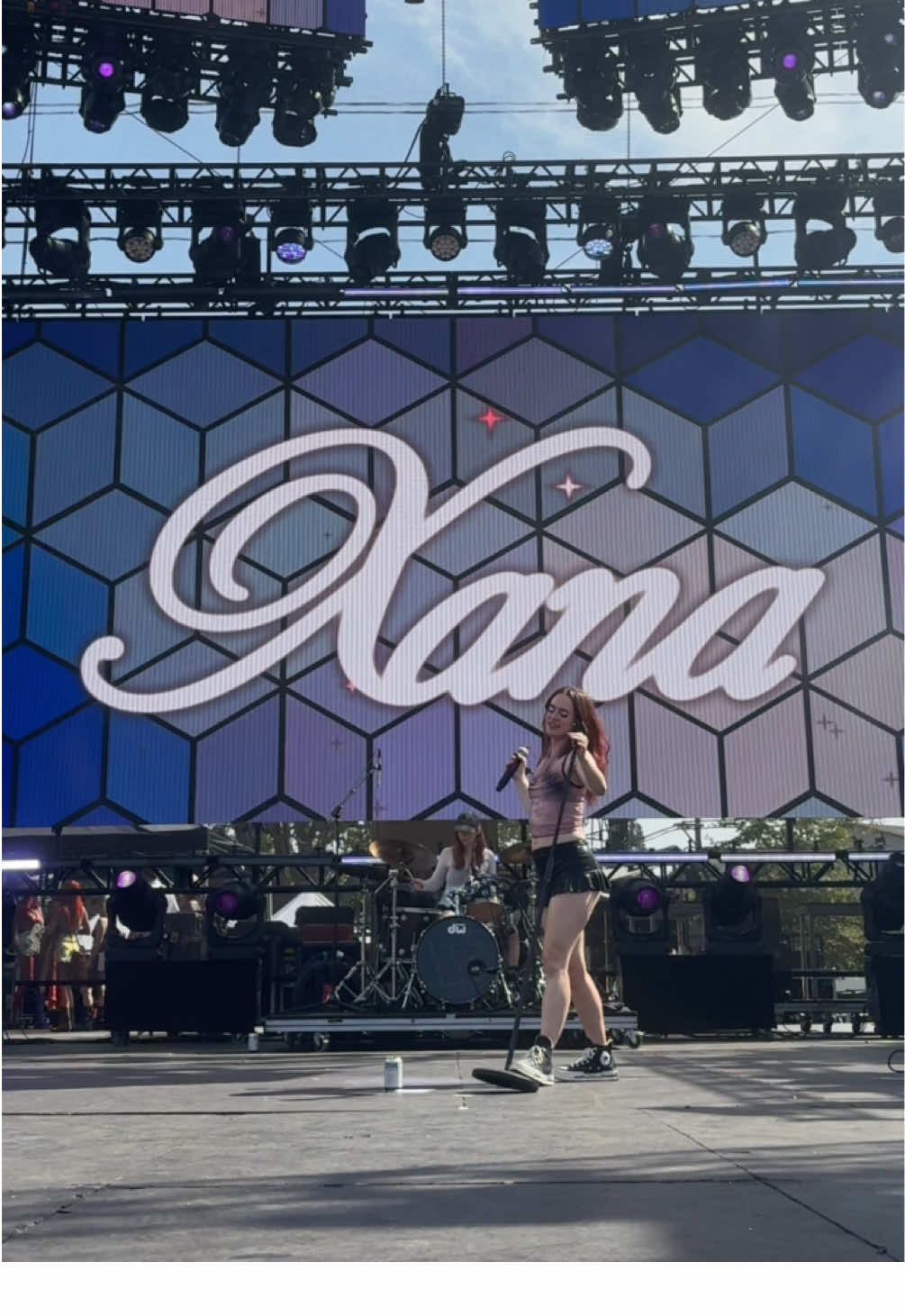 @xana at @OUTLOUD Music Festival @WeHo Pride 🌈 