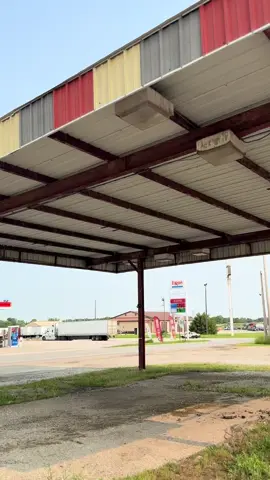 Abandoned gas station somewhere in Indiana#fyp #Chevrolet #noprep #racing #custom #painting #art #color #saftyfirst 