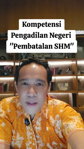 Bagian 176 | Kaidah Hukum Yurisprudensi : Kompentensi Pengadilan Negeri  - Putusan Kasasi MARI No. 321 K/Sip/1978, tertanggal 31 Januari 1981. #edukasihukum  #advokat  #fypindonesia  #fyp 