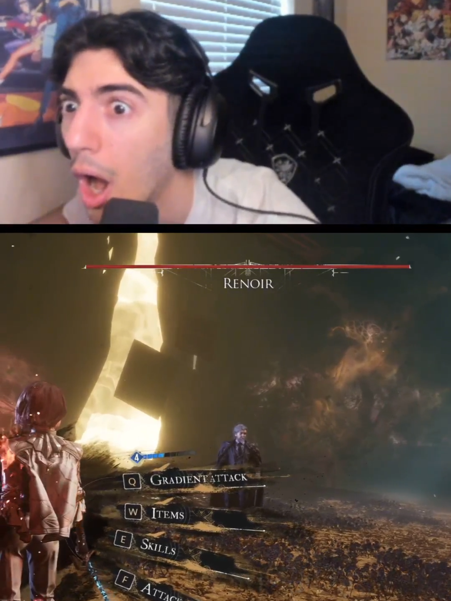 THIS GOT ME LEVITATING FRR! #fyp #fypシ #streamer #react #expedition33 #expedition33gameplay #clairobscurexpedition33 #expedition33music