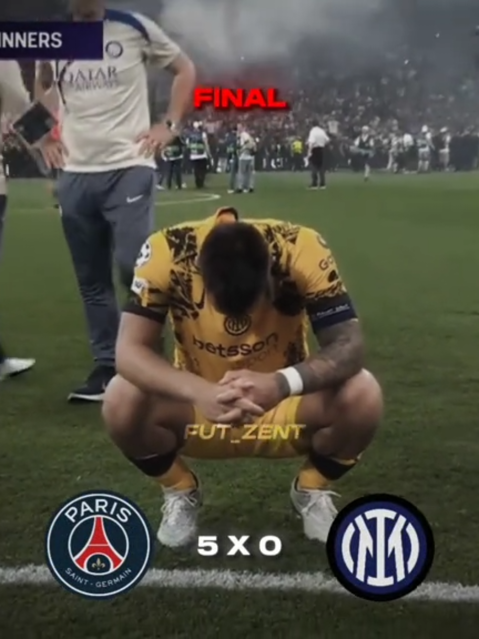 Did Internazionale deserve to lose with that result? #fut_zent #futebol #football #championsleague #UCL #psg #internazionale #fy #fyp #CapCut #tiktok 