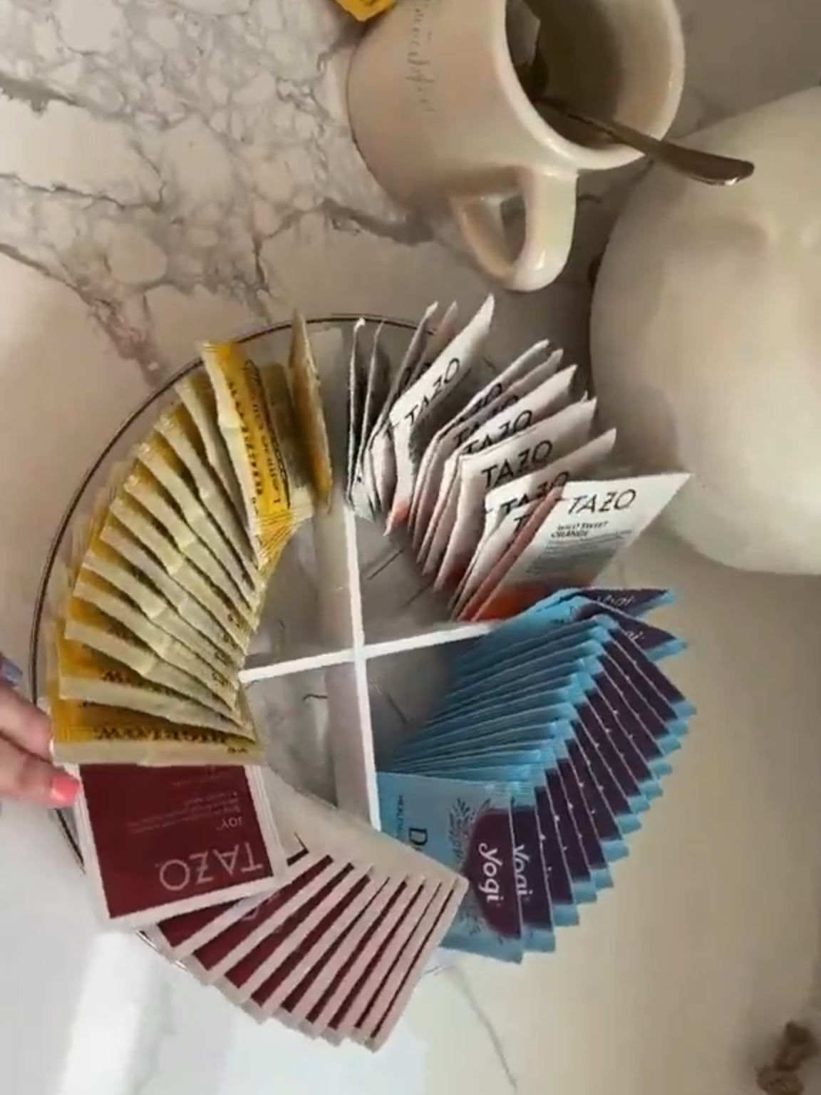 Dollar Tree Lazy Susan Hack You NEED for Easy Organization! #organizationtips #kitcheninspo #pantryorganization