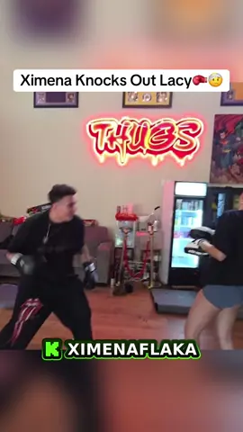 Ximena knocks out Lacy…#clips #fyp #trending #funny #viral #kickstreaming #ximena #lacy #boxing