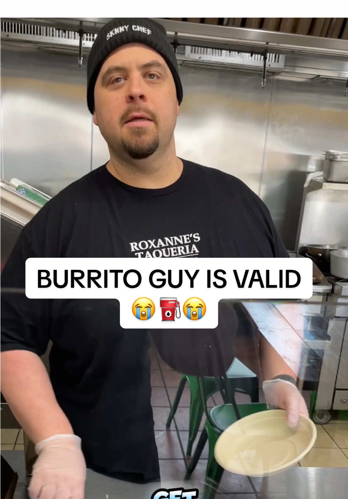 BURRITO GUY IS WRONG FOR THAT⁉️🤣🤬👇 #fyp #Food #comedy #funny #crashout #SknnyChef #mukbang