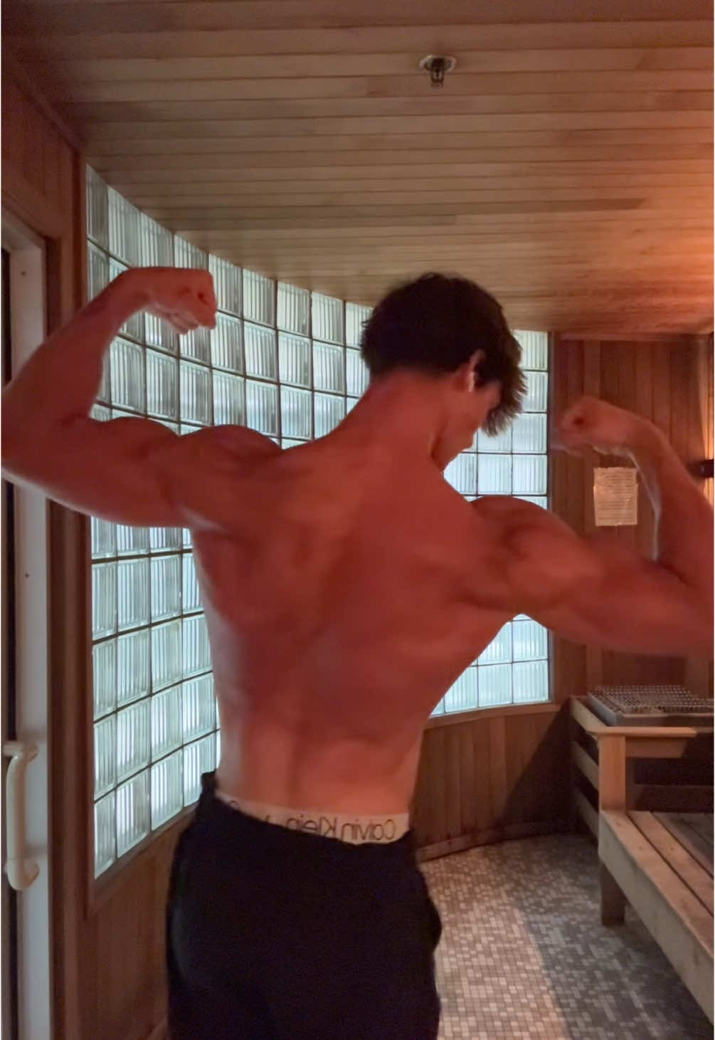 sauna lighting underrated #GymTok #fyp #aesthetics 
