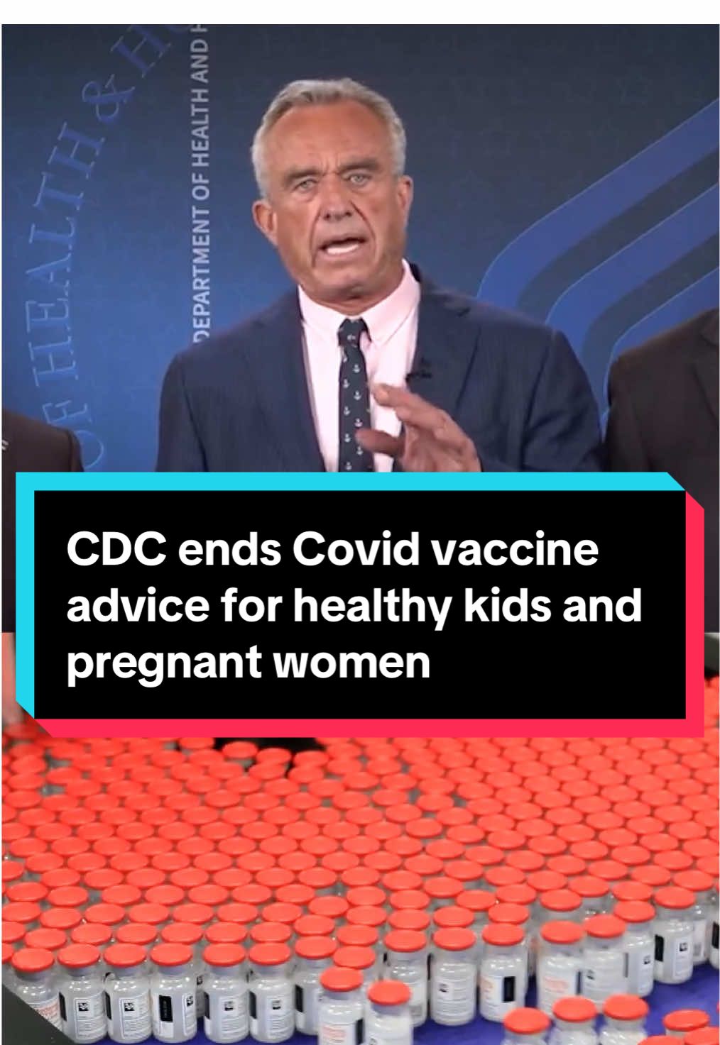 The Centers for Disease Control and Prevention will no longer recommend routine COVID-19 vaccinations for healthy children and pregnant women, Health and Human Services Secretary Robert F. Kennedy Jr. announced. MSNBC medical contributor and former White House policy director under the Obama administration, Dr. Kavita Patel, explains what this change means for healthcare providers and patients. #health #vaccine #covid 