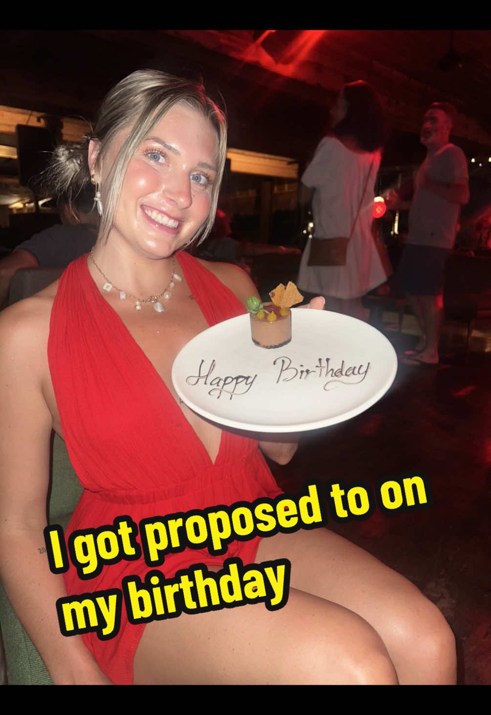 It felt like a marriage proposal🤣