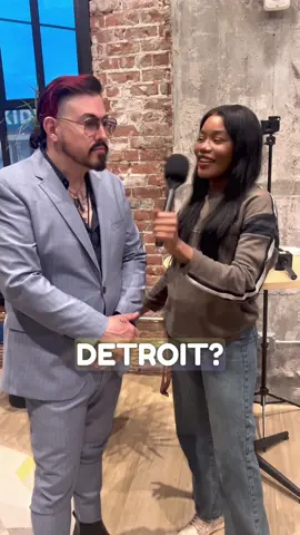 We went to a creative union event in Detroit and asked some creatives their favorite thing about Detroit..full segment on YT.  . . . . . . . . . . . . . . . #podcast #detroit #podcasts #midwestern #culture #subscribe #podcastclips #music #entertainment #creative #fyp #trending #tiktok #city #motorcity 