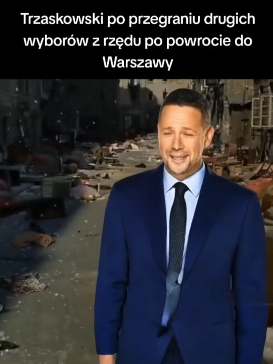 No i Trzaskowski przegrał drugie wybory pod rząd xd Nawrocki wygrał. Zadowoleni z wyniku? A może jest lipa? #trzaskowski #nawrocki #wybory #polska #prezydent #2025 #warszawa 