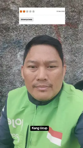 Cutomer kasih bintang 2 dengan alasan driver berbeda. 😩 #pejuangrupiah #foryoupage❤️❤️ #gojekjabodetabek #gojekindonesia #gojekbogor #gojektiktok 