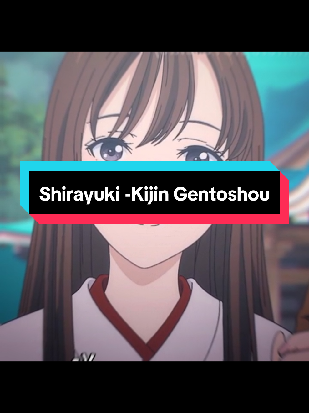 reinkarnasi temen masa kecilnya kah? atau cuma keturunan? #shirayuki #itsukihime #miko #jinta #kijin #gentoshou #kijingentoushou #swordofthedemonhunter #waifu  #anime #animeedit #animerecommendations