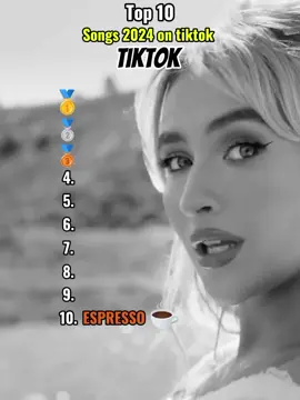 Part 1: Top 10 songs 2024 on Tiktok #top10 #songs #tiktok #fyp #viral 