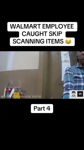 Walmart employee caught skip scanning items (Part 4) #funny #viralvideo #trending 