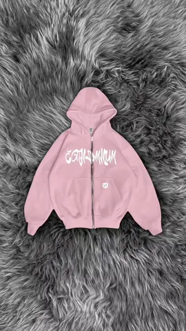 Hoodie Boxy Zipper Unisex Warna Pink EGTN Somnium Bahan Fleece Tebal - Santai jumpir Bulu Lembut #hoodie #hoodieboxy #outfitwanita #rekomendasioutfit #fashion #foryou #outfit #foryoupage #masukberanda #bismillahfyp #fyp 