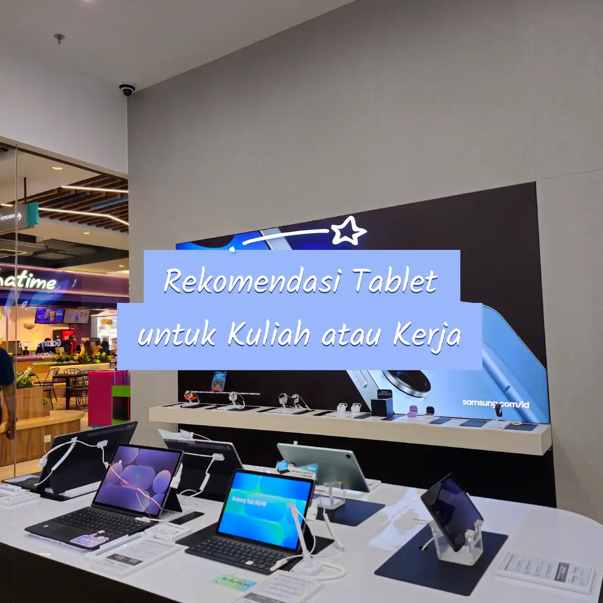 Sangat mempermudah buat kalian yang lagi kuliah ataupun kerja🤩 Dapatkan segara tablet samsung dengan pembayaran Cash, Credit, ataupun Tukar Tambah🤑🤑 #samsunggalaxy #samsungindonesia #tabletsamsung #a9 #s10fe #s10feplus #tabs10 #samsungciplaz #samsungciplazgarut 