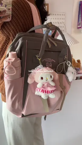 Replying to @@evelly.ai6 large capacity korean backpack 💕 #backpack #schoolbag #schoolbackpack #koreanbackpack #largecapacity #multipocketbag #waterproofbag #travelbag #studentbag