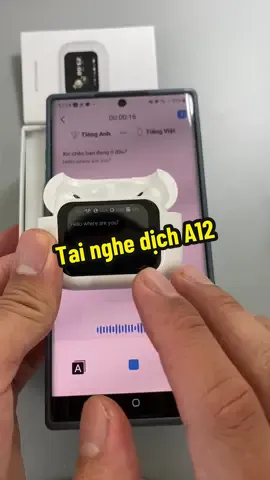 Tai nghe dịch A12 đã về cho anh em trải nghiệm đây nha #himstore69 #tainghebluetooth #tainghekhongday #tainghedich #xuhuong 