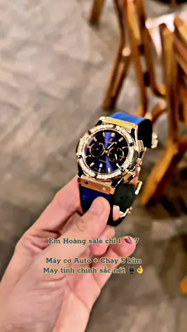Sắc nét đến từng chi tiết, anh em đeo đi tiệc đi chơi quá tuyệt ạ 🥰!! #xuhuong2025 #dongho #donghodep #donghodeotay #donghonam #donghothoitrang  #hoangdwatch #nghiendongho 