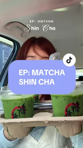 trying out shincha's tenju & goku!! another vid of me yapping about matcha nonstop i fear #matcha #matchalatte #shincha #matchatok #matchareview #matchayaps 