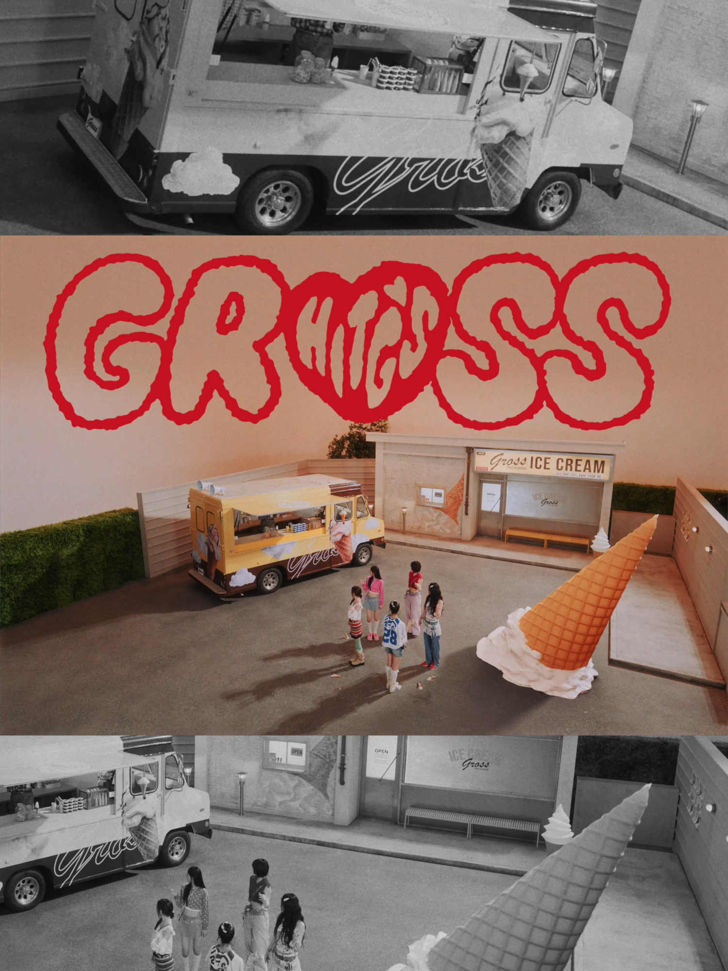 HITGS 'GROSS' MV OUT NOW! https://youtu.be/HcJUfVPvU4Y #HITGS #힛지스  #GROSS #그로스