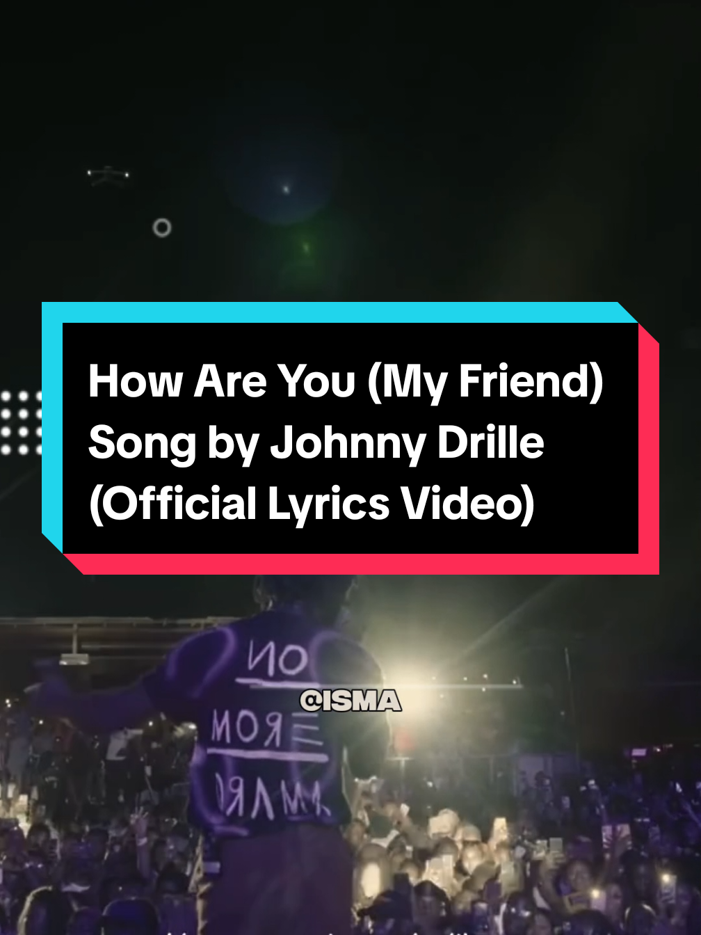 How Are You (My Friend) Song by Johnny Drille (Official Lyrics Video) #johnnydrille #howareyoumyfriend #friends #friendship #ismalyrics #anilyrics #fyp #govirall #fypシ゚ #foryoupage #naija #marvins #afrobeats 