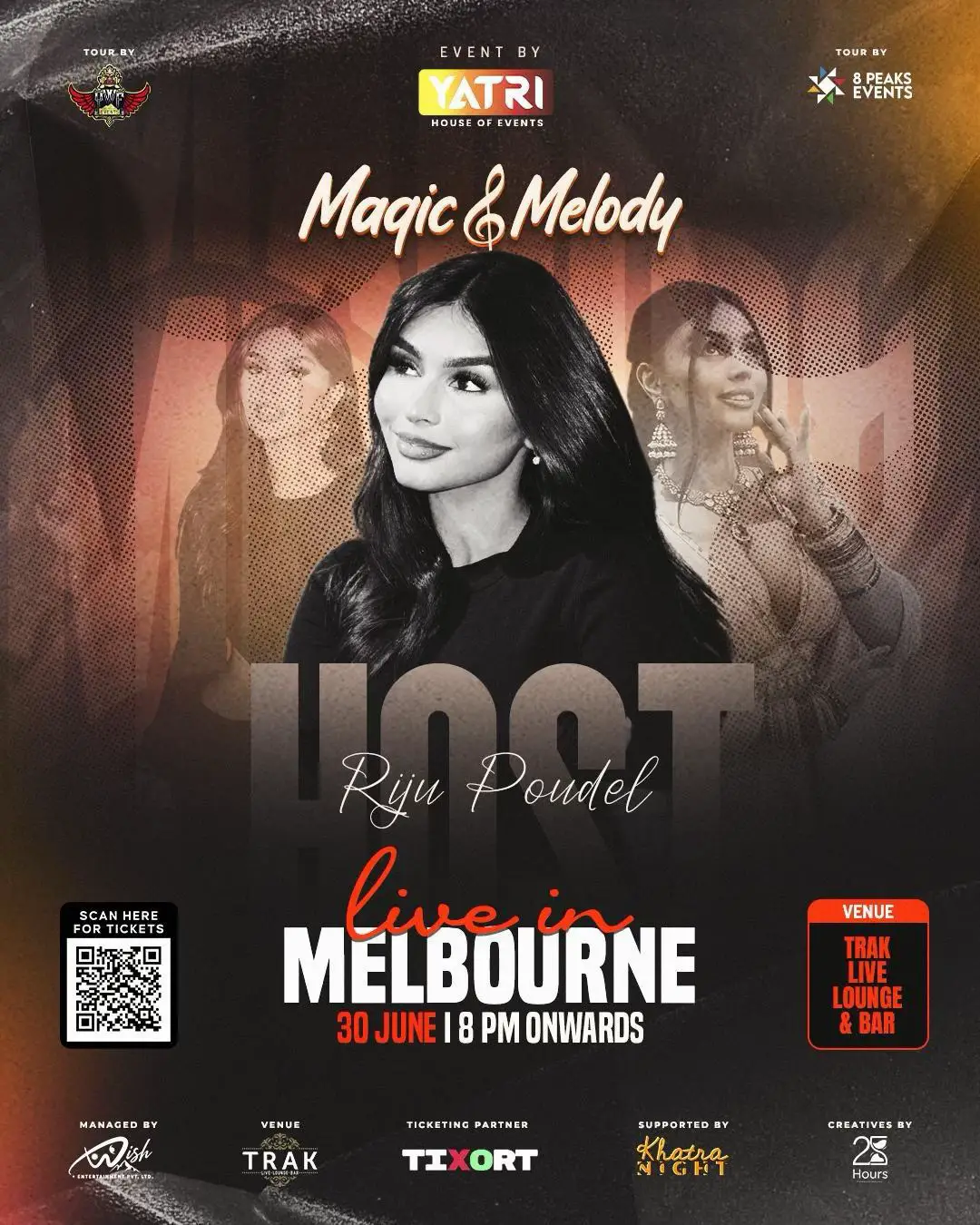 Two of my absolute FAVOURITE artists Ekdev Limbu & Samir Shrestha are coming melbourne and guess what? I’m your host for the night! 🫶 Get ready for an unforgettable evening filled with music, energy, and pure vibes on 30th June! 🎟 Tickets are flying  grab yours NOW! Link in bio 💥   #melbourne #LiveInMelbourne #EkdevLimbu #SamirShrestha #jhimjhimauneaakhale #thamanahaat #NepaliConcertAustralia #fyp @Ekdevlimbu @SamirShrestha319Official 