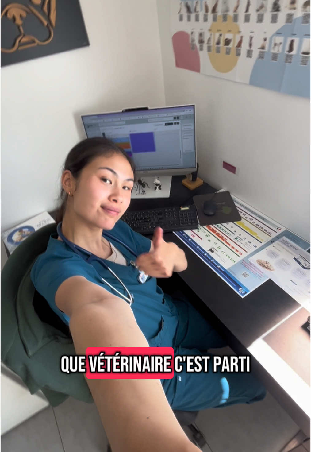 Une journée dans le plus beau métier du monde pt.2 🐾🩺🥼 #vet #veto #veterinaire #vetmed #veterinary #pets #chien #chat #vetoffice 