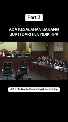 Ahli KPK: Kesalahan Barang Bukti dari KPK- PART 3 #hasto #kpk 