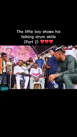 The talking drummer Talent (Part 2) ❤️❤️