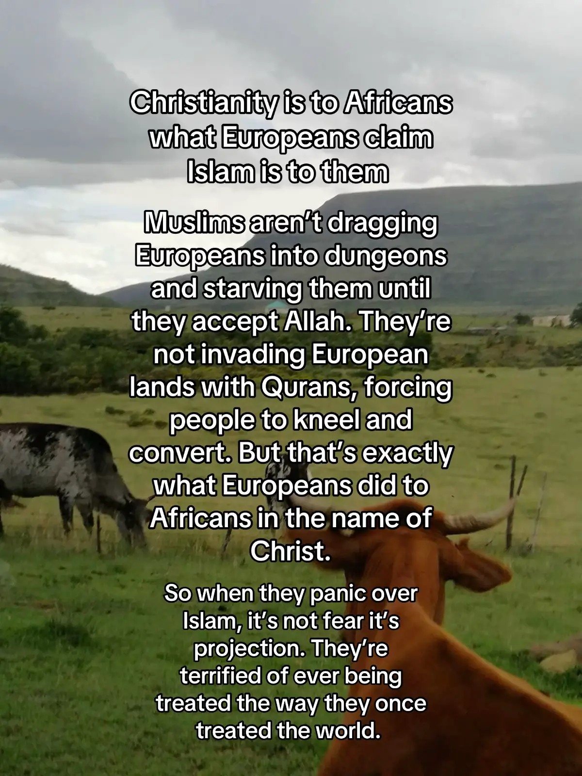 #tiktoksouthafrica🇿🇦 #muslims #islam #europeans #christianity #christiantok 