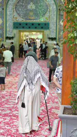 بهذه الشيبة أقصدك من ظلام دنياي، وأتأمل فيك وهجاً ونوراً وبصيرةً لديني. #كربلاء #يا_حسين #قناة_كربلاء
