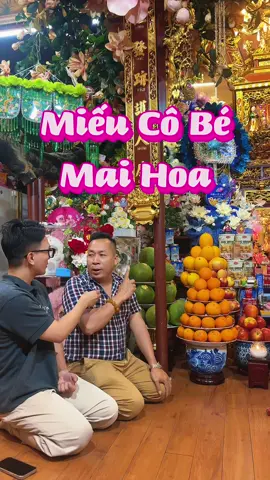 Lần đầu mình đến Miếu Cô Bé Mai Hoa - trò chuyện cùng cậu Hiển #huylinhtinh 