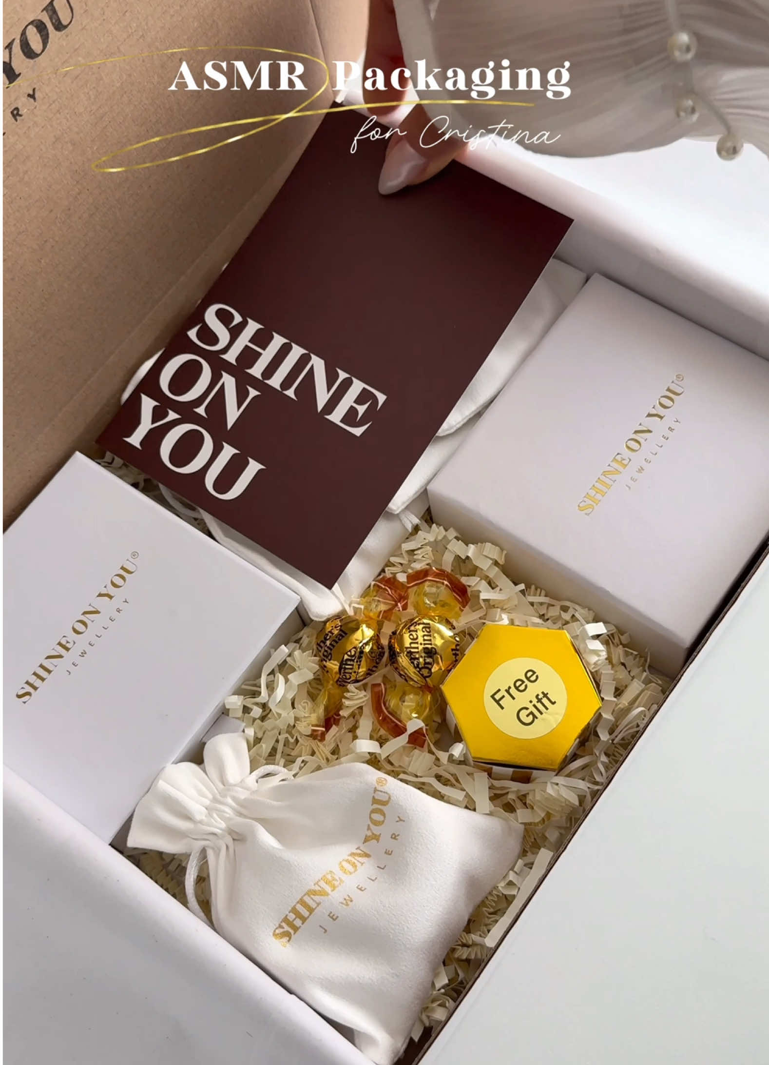 ASMR: Carefully packaging a jewellery order destined for Italy!✨ Thank you, Cristina!💕 #asmr#asmrpackaging#asmrjewelrypackaging#packwithme#packanordertogether#asmrsounds#asmreating#asmrtapping#asmrrelax#asmrcommunity#goldjewellery#musthavejewelry#uksmallbusiness#ukjewellery#tarnishfreejewelry#waterproofjewelry#womanownedbusiness#aesthetic#fashion