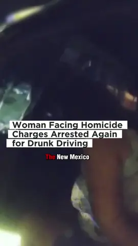 Woman Facing Homicide Charges Arrested Again for Drunk Driving P2#cops#police#copsoftiktok#bodycam
