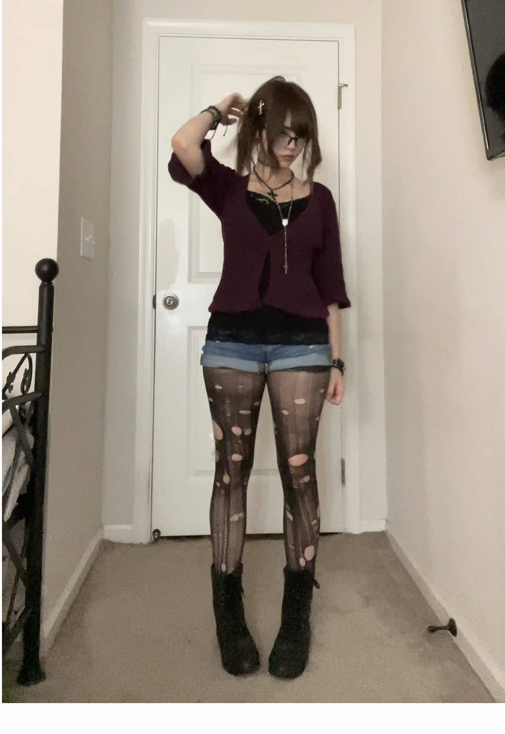 I never wore this fit out I’m ngl 😭  #fyp #foryou #foryoupage #fypviralシ #4youpage #4u #foru #abcxyz #fypage #foryoupageofficiall #viral #zxybca #foryouuu #fashion #meow #altfashion #alternative #altgirl #OOTD #makeup #altmakeup #aesthetic #fashionista #style #outfits #ootdinspo #inspiration #ootdfashion #fashiontiktok #fashiontok #pinterest #archivefashion #thrifted #thriftedfashion #diyfashion #blowthisup 