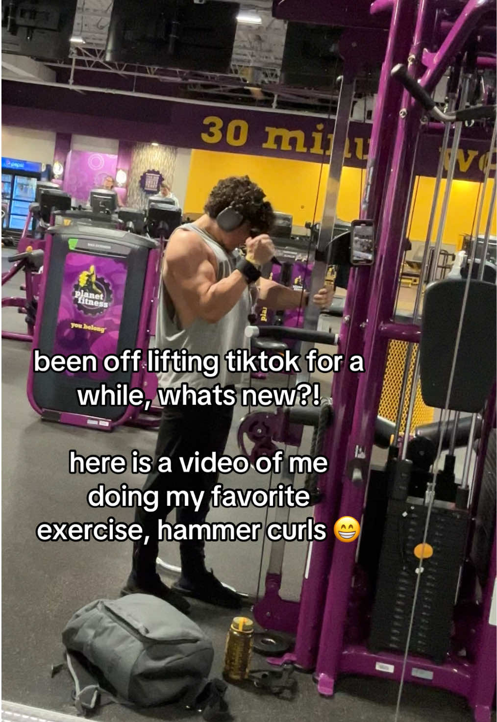 haven't taken a look at the patch notes yet, just getting back into it! #gym #lifting #bodybuilding #Fitness #sciencebasedlifting #biceps #hammercurls #JOSHBEDNARZROCKS 