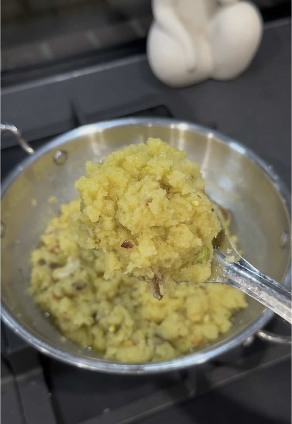 Sooji Halwa: Ingredients :- *1 cup ghee *1 cup sooji (semolina) *2 cups hot water + 1 cup hot milk *3/4 cup sugar (or as per taste) *Dry fruits of your choice (e.g., almonds, cashews, raisins) *1/2 tsp cardamom powder (ilaichi) *A few strands of saffron (kesar) – optional [ Sooji halwa, halwa recipe , Sheero, Australia, Melbourne, easy recipe, quick recipe] #sooji #soojihalwa #halwa #australia #melbourne #reels #indianfood #indianinaustralia #instagram #reelitfeelit #homemade #ravo #soojirecipes #suji #halwarecipes #viralreel #reelofthedąy #videooftheday #recipeoftheweek #trending #reelinstagram❤️ #reelkrofeelkro❤️ #sweets #dessert #indiandessert #homebitesjourneys #tiktokindia 