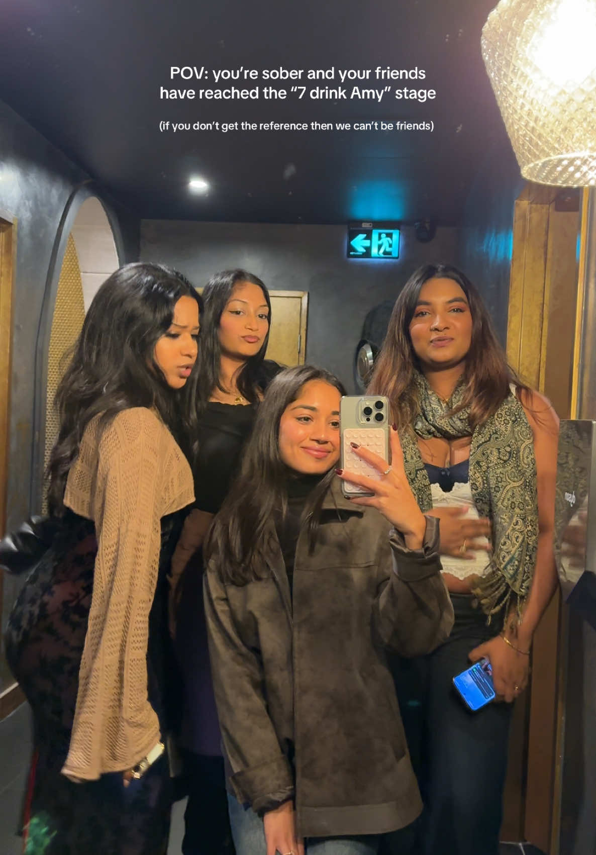 Brooklyn 99 ftw 🙌 @Glassons #OOTD #ootn #glassons #style #winterfashion #outfit #jacket #suede #dress #whatiwore #fitcheck #browngirl #friends #party #dancing 