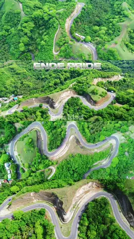 Snake bend in Flores Island🛣 #floresisland🏝️ #FLORESISLAND #endefloresntt #endeflores #nttpride🏝🔥#pesonaflores #CapCut 