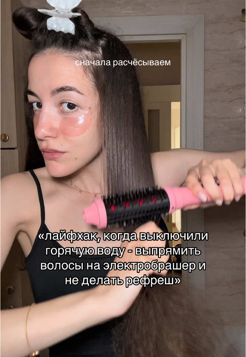 артикул на браш: 253060093  Укладка за 10 мин на новинку от Curly - электробрашер #Curly  #рек #кудри #curlyhair 