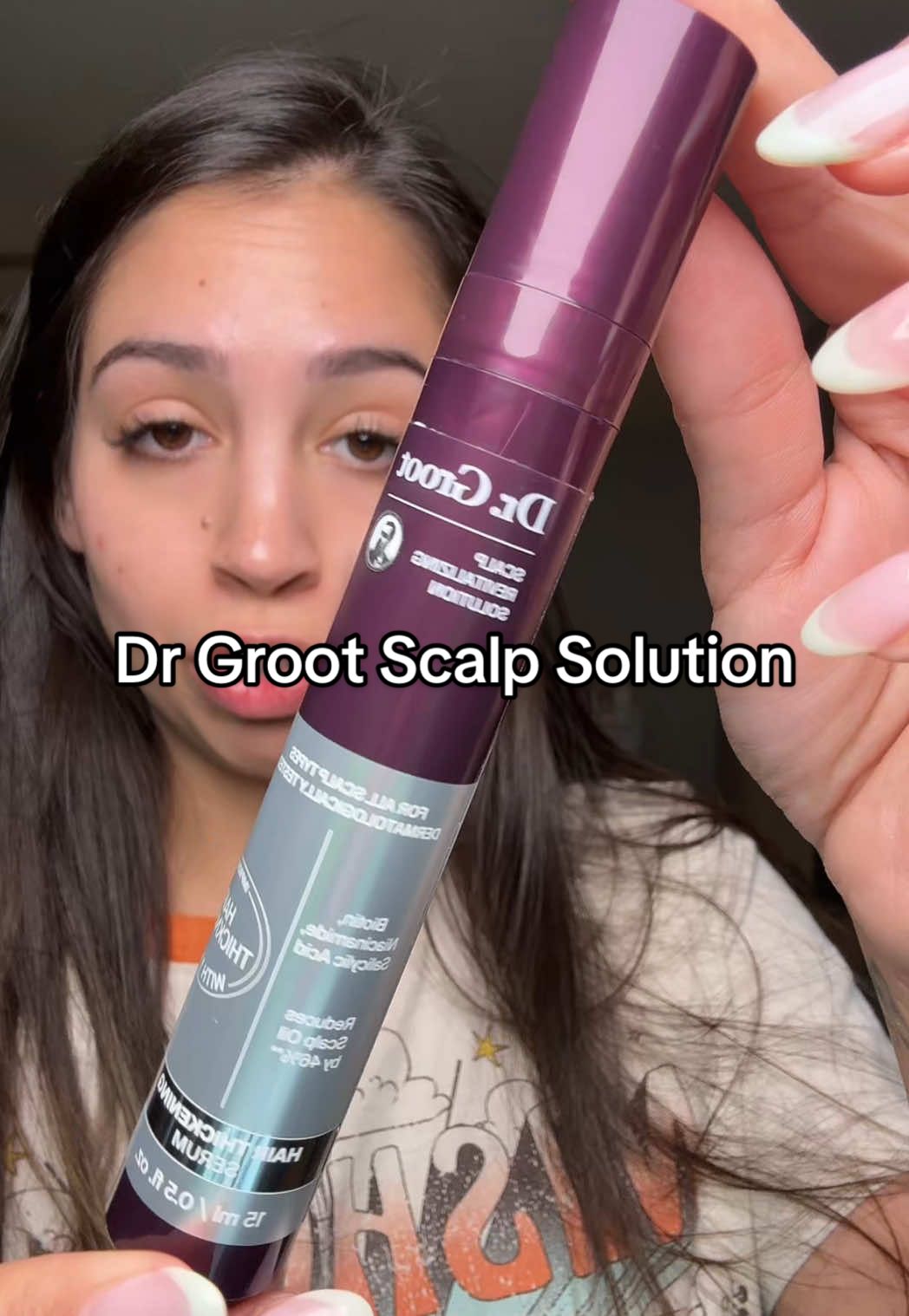 This scalp revitalizing solution from Dr Groot is great to add in to your haircare or hair growth routine! #drgroot #drgrootscalprevitalizingsolution #hairgrowth #scalphealth #scalpexfoliation #hairthinning #hairfallingout 