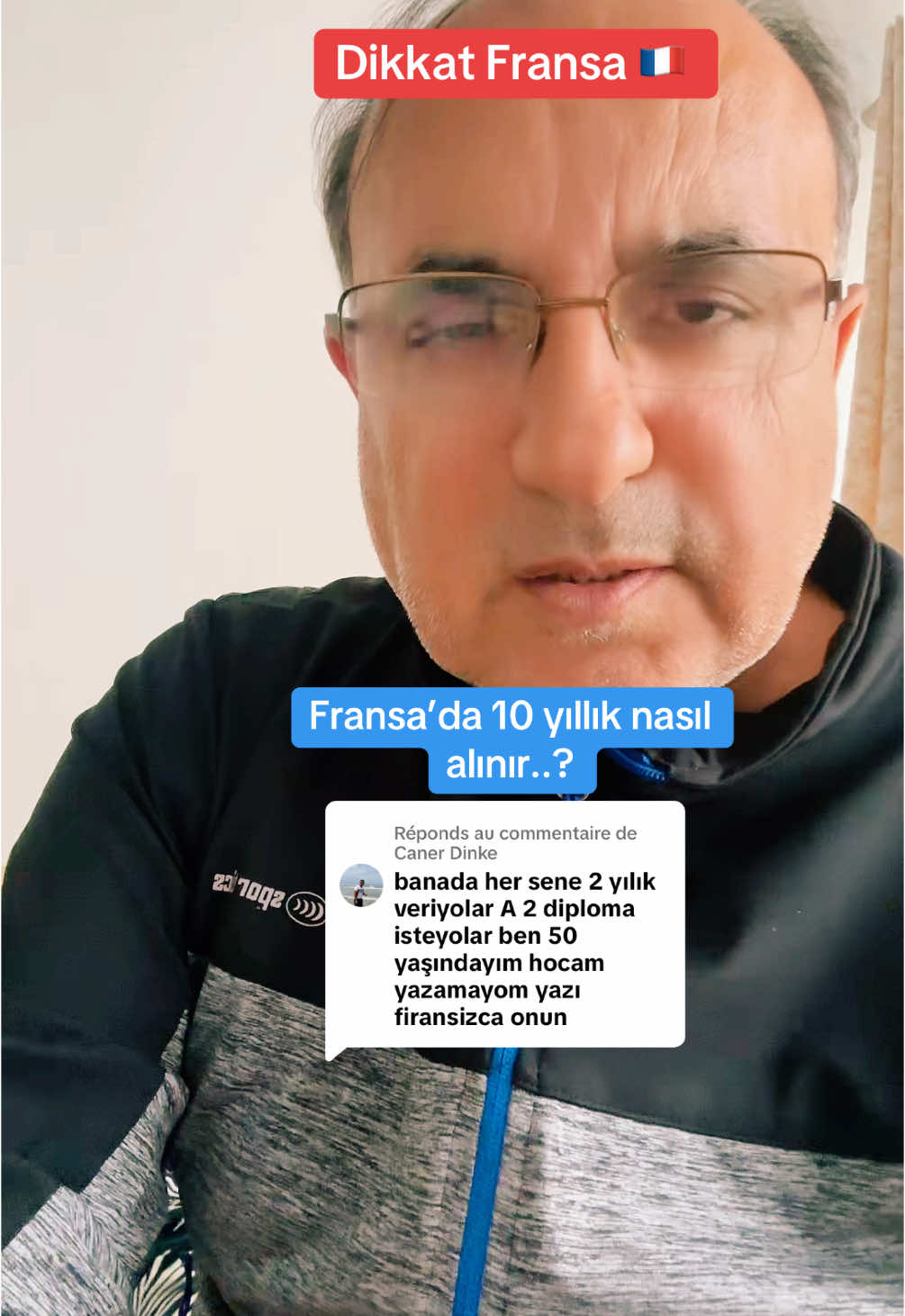 Réponse à @Caner Dinke 