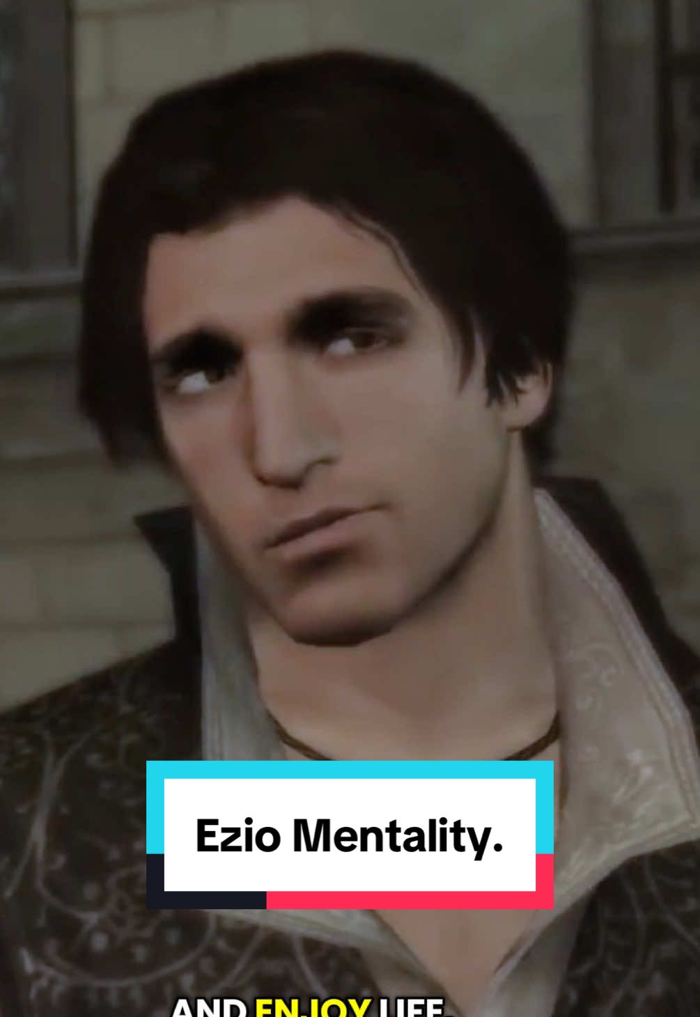 Ladies and gentlemen, Ezio Auditore de Firenze. 😌 #AssassinsCreed #ezioauditore #mentality #GamingOnTikTok 