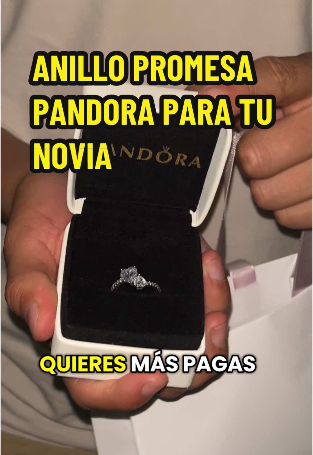 Anillo Promesa 💍  🚚 Envíos a todo el Perú 🇵🇪 💸 Paga al recibir en Lima 📦 Shalom a todo el Perú Plata 925- Pandora  #anillos #anillospromesa #detallespersonalizados #regalos #novios #regalosdepareja #pandora 