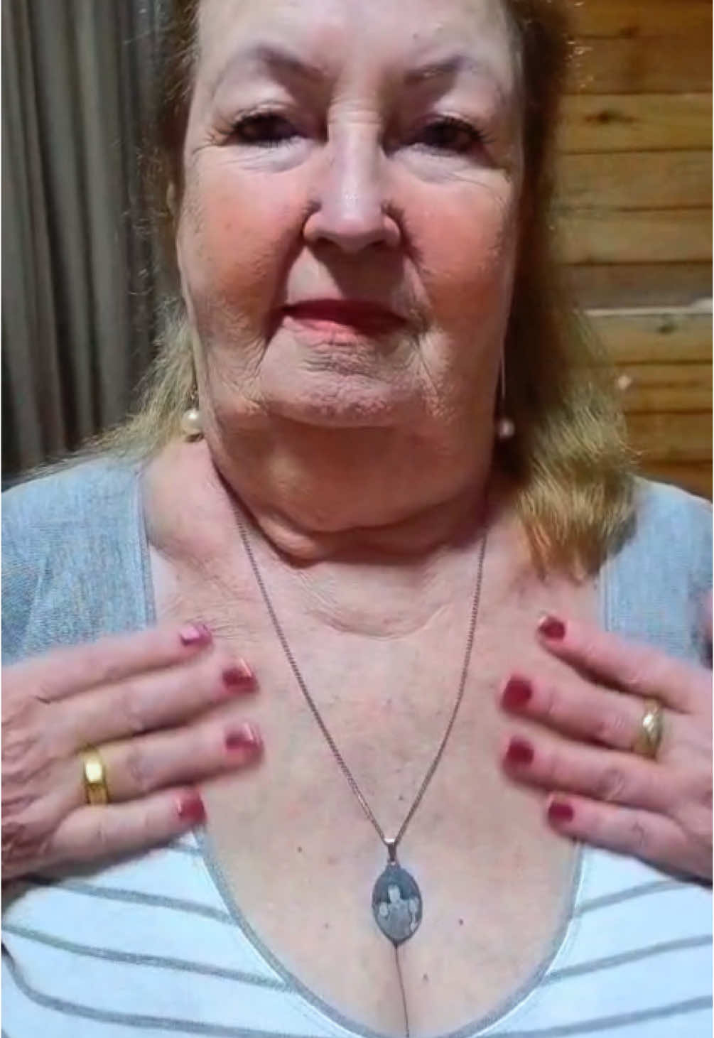 Começando a semana se amando ❤️❤️❤️ #mature #foryou #grandmasoftiktok #fyp 