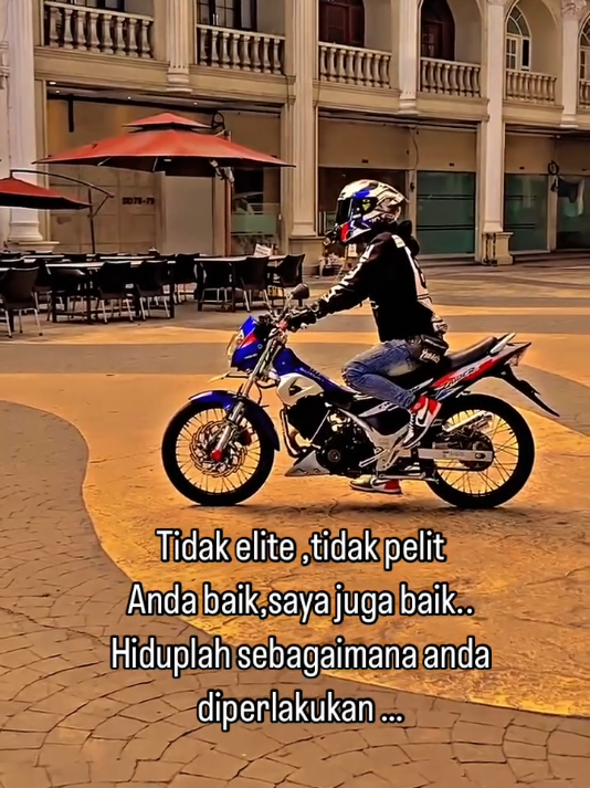 𝙝𝙞𝙙𝙪𝙥 𝙞𝙩𝙪 𝙨𝙞𝙢𝙥𝙡𝙚 🗿 #motovlogs #quetes #rider150 #ridertiktok #sad #sadvibes #rider150thaiconcept❤️🇹🇭🇹🇭🇹🇭 #satriafuindonesia #satriaf150 #satriafumodifikasi 