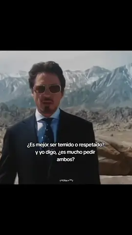 Es mejor ser temido o respetado #tonistark #prime #pokerface #slowed #frases #frasesdepeliculas #frasesmotivadoras 