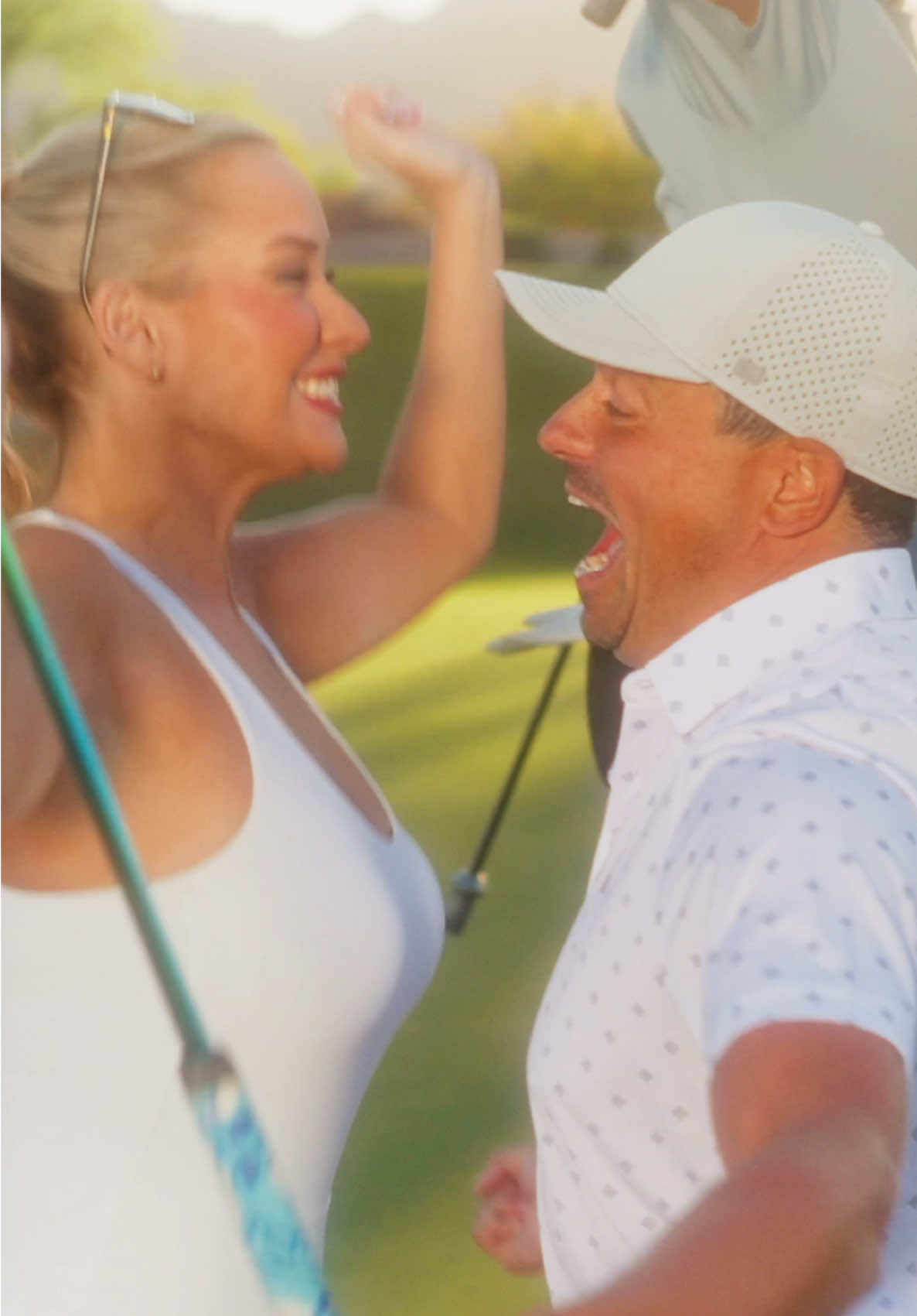 Want to play a round with me? Now you can!  All you need to do is download the @Blue Tees Golf app for free⛳️ invite some friends and you’re ready to go! The more friends you invite the more entries you get. Can’t wait to see you on the course!