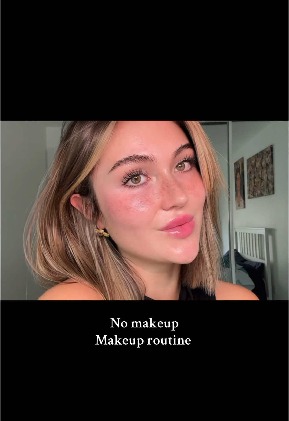 Less is more 🥰 #skincare #makeup  Products used: @joddorlondonargan 7 step skin care routine  @balmspaceuk  multi purpose balm makeup revolution brow pencil  @Charlotte Tilbury brow gel @L’Oreal Paris UK 🇬🇧 telescope mascara  @Makeup Revolution PH bomb lip and cheek oil