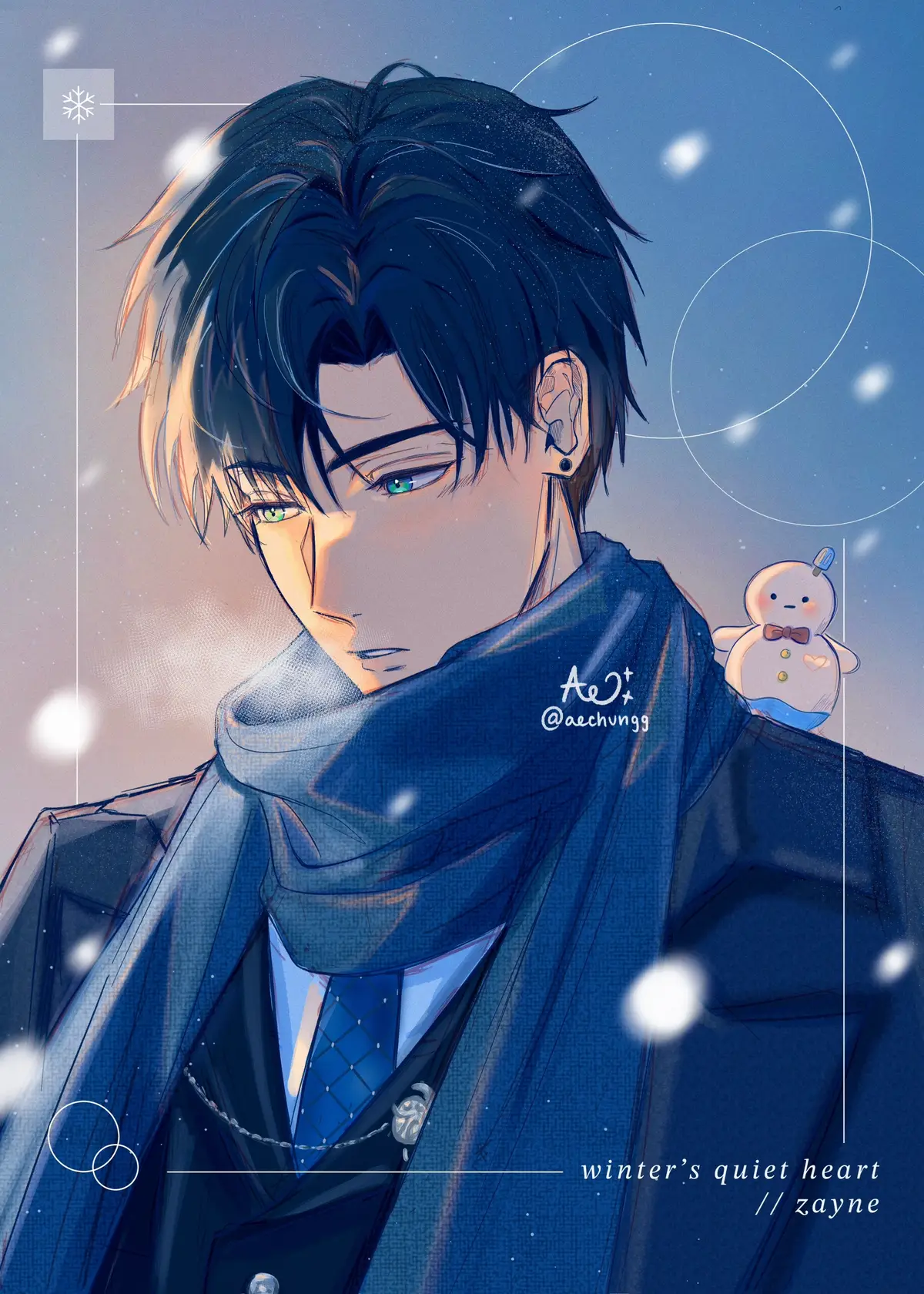 im still early in the game but i see the hype now…zayne is my personal fav so far, i guess i like reliable men idk HAHA (1/5, guess who’s next 🐠) #LADS #loveanddeepspace #loveanddeepspacezayne #illustration #digitalart 